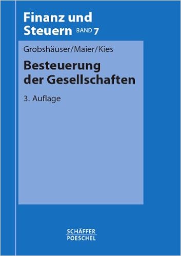 Besteuerung Der Gesellschaften Amazon De Grobshauser Uwe Maier Walter Kies Dieter Bucher
