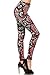 Printed Leggings Toss The Feather (F367-OS)