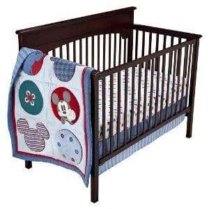 Amazon.com : Mod Mickey Crib Bedding Set - 3 Piece : Baby