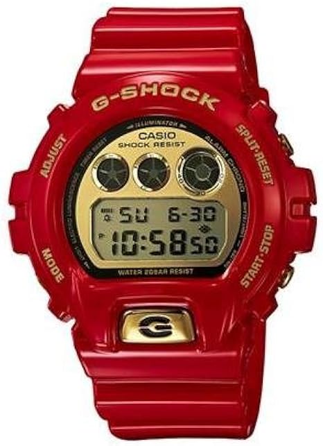 red and gold g shock