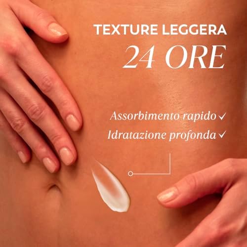 Vitamin C Lozione Corpo Illuminante. Crema per il Corpo Idratante per la Cura della Pelle 24H. Uniforma il Tono della Pelle. Con Vitamina C, Vitamina B5, B3 e Glicerina. Idratazione. 500ml