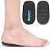 SQHT's Height Increase Insoles - Heel Shoe Lift Inserts for Achilles Tendonitis and Leg Length Discrepancy, Heel Cushion for Men & Women (Large (0.6