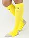 MDSOX Graduated Compression Socks for Men & Women 20-30 mmHg (Yellow, L) Best Stockings for Nurses, Travel, Running, Maternity Pregnancy, Varicose Veins, Medical, Blood Circulation, Leg Recovery