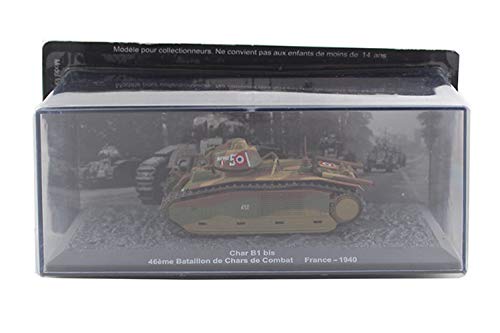 Militärische Modelldekoration, Tankmodell 1/72 Char B1 Bis Französischer Armee Schwere Tank Replik Kollektion Memorial…