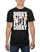 Deadpool Sorry Not Sorry Mens Black T-shirt