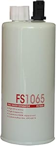 FS1065 Water/fuel separator Fit for Cummins 4934879,ISC07 StrataPore Media Replaces P551103,BF1378-SPS,33965