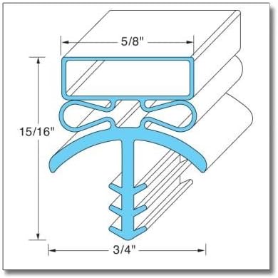 Bally 016546 DOOR GASKET for Bally - Part# 016546 (016546)