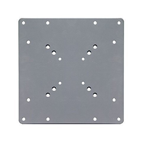 electrosmart 200 x 200 VESA Silver Mount Adaptor Plate - Convert TV Wall Bracket 50/75 / 100 mm