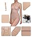 LastFor1 Women's Leotard Bodysuit Plus Size Underwire Body Briefer Tank Camisole S-XXL Skin XL