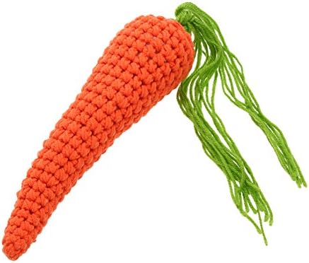 Silveroneuk Newborn Baby Girls Boys Carrot Radish Crochet Knitted Photography Prop