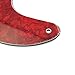 Musiclily 8 Hole Tele Pickguard for American/Mexican Made Fender Standard Telecaster Modern Style Electric Guitar,4Ply Red Pearl