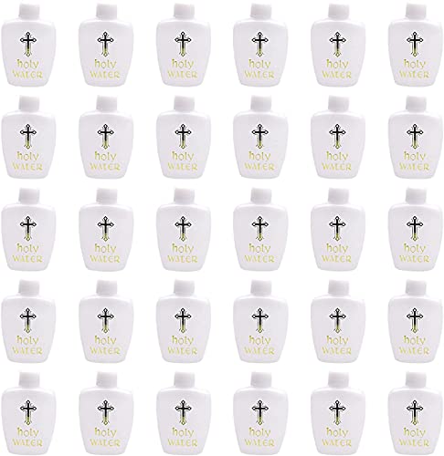 30 Pieces Empty Holy Water Bottles Set, Refillable