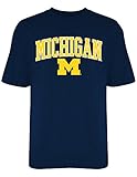 Michigan Wolverines Locker Room T Shirt Navy