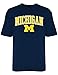 Michigan Wolverines Locker Room T Shirt Navy