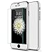 iPhone 7 Plus 5.5 Inch Full Body Hard Case-Auroralove Silver 360 Degree Full Protective Slim Sleek Front Back Case for iPhone 7 Plus 5.5 Inch with Tempered Glass Screen Protector