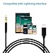 Aux Cable for Car 3.5mm Aux Cord Compatible with Phone XR/XS/XS Max/X/8/8 Plus/7 Plus, 3.5mm Male Stereo Audio Cable Car Aux Cable for Car/Home Stereo or Headphones(3.3ft)