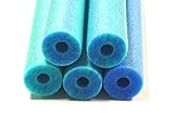 Fix Find 5 Pack of 48 inch Flexible Colorful Foam Swim/Float/ Pool Noodles - Green