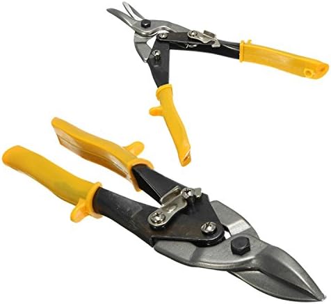 Tin Snips Shears Cutting Scissors 250mm High-leverage,straight-cut Design Compound For Cuts Of Up To 18-gauge Steel