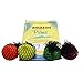 POPLAY Mesh Squishy Ball/Vent Toys/Slime Stress Ball/Anti Stress Toys,Grape Ball,4 PCS