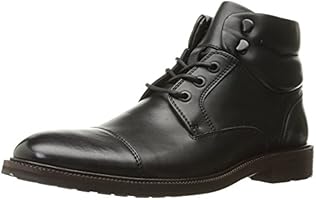 Kenneth Cole REACTION Men's Stop Drop N Roll Combat Boot, Black, 7 M US