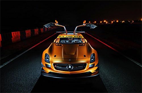 Pop Home Store Sls Amg Gt3S Orange 20X30 Inch Poster Print