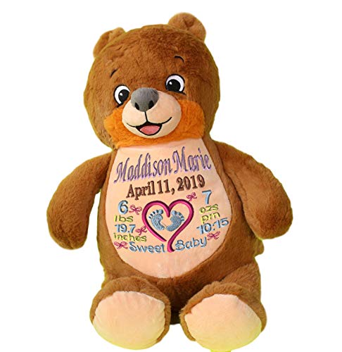 embroidered plush animals