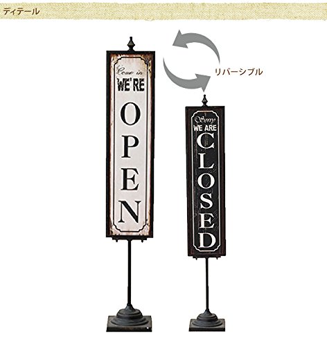 リバーシブルスタンドサイン Drdy4460 Spice B0154rat6s Open Closed デザイン小物 品質検査済 Gouloffjordan Com