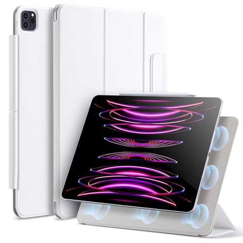 ESR für iPad Pro 12,9 Zoll Hülle 2022/2021/2020 (6./5./4. Generation), iPad Air 13 Zoll M3/M2 (2025/2024) Hülle, Starke Magnetbefestigung, Trifold Stä