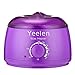 Yeelen Hair Removal Hot Wax Warmer Stylish Electric Hair Removal 160°F - 240°F Control 14oz Hard Wax Beans Heater Portable Electric Beans Melting Pot