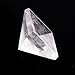 1.5inch Natural Pyramid Carved Chakra Healing Crystal Reiki Stone Top Quality Gemstone Radiation Deflection Home Decor Gift Decoration Crafts (Clear crystal)