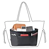 bag in bag Package Bag with Handle Handbag Purse Wallet Organizer fits neverful