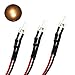 L1220WM 20pcs Pre Wired 2.0mm WARM White Led Lamp Light Set 12V ~ 18V for Train Layout NEW