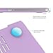 iBenzer Macbook Pro 13 with CD-ROM Plastic Hard Case, Keyboard Cover (Purple)
