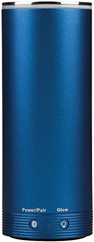 808 Audio NRG GLO Portable Bluetooth Speaker with Light Ring - Blue