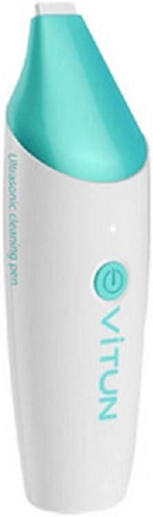 Vitun Mini USB Portable Ultrasonic Vibration Washing Machine, Ultrasound Laundry Cleaning Machine for Stains on Clothes, Fruit, Jewelry, Glasses, Vegetables (light green)