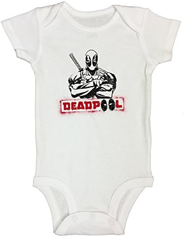 Funny Onesie Kids Toddler T-Shirt “Deadpool Tshirt” Boys Girls - Funny Threadz