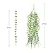 Artificial Ivy Fake Hanging Vine Plants Decor Plastic Greenery for Home Hotel Office Kitchen Wedding Party Garden Craft Art Decor Hanging Basket (Pack of 4PCS)