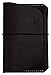 Genuines Leather Passport Holder for Men & Women Wallet Case for 1 or 2 Passports (Vintage black)