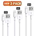 HiPhone xi-185-cable Lightning to USB Certified, (Heavy Duty) iPhone Charging Cable iPad Charger for Apple iPhone 7/6/6S/Plus/SE/iPad Mini/Air/Pro/iPod, Compatible with iOS 10