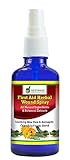 First Aid Herbal Wound Spray 30mL, All-Natural Ingredients and Botanical Extracts, Soothing Aloe Vera with Antiseptic Calendula Flower Blend, for Minor Cuts, Scrapes, Burns, Redness and Inflammation