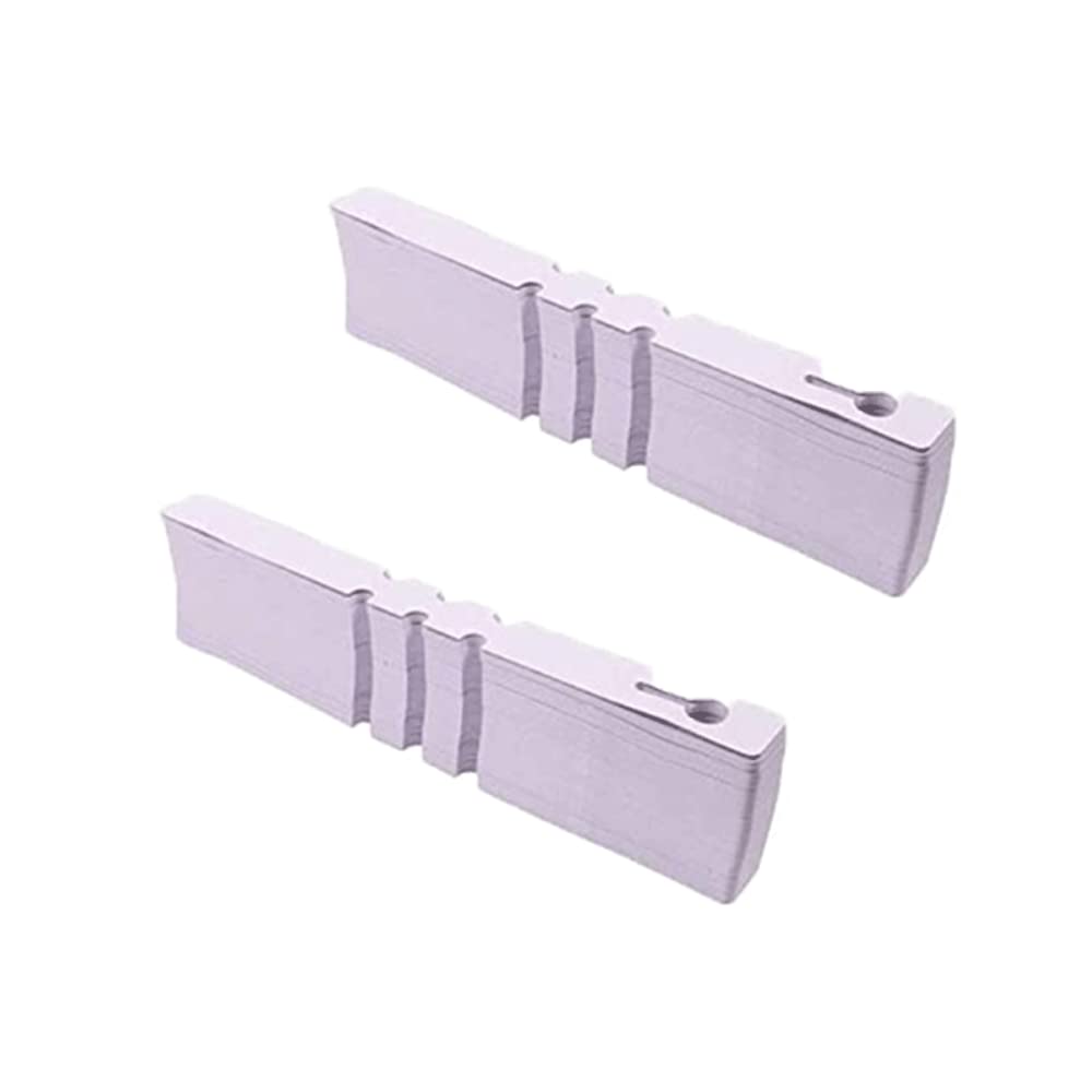 BDHI 200pcs Plastic Tree Labels Waterproof Garden Markers Wrap Around White Nursery Plant Labels Plant Hanging Tags(Y34-200)