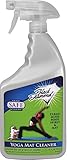 Yoga Mat Spray Cleaner: Safe for All Types of Yoga Mats, Exercise, Pilates and Workout Mats.