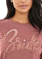 Plus Size Bride Shirt for Women - Bold Embossed
