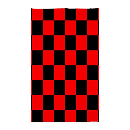 red and black checkerboard