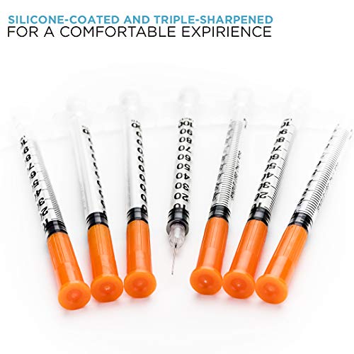 Prove Insulin Syringes 30 Gauge 1cc 8mm 5/16’’, Singleuse Insulin