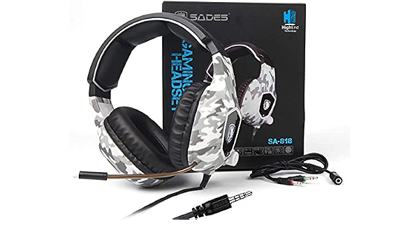 SADES SA818 Camouflage 3.5MM Multi 