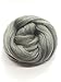 Grey Wool Roving Fiber Spinning, Felting Crafts USA (4oz)