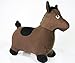 Riding Horse for Kids Inflatable Jumping Horse with Real Neigh Sounds — Hopping Horse Ride-On Toy for Toddlers — Strong Durable, Washable Fabric — 3 Unique Fun Colors — BONUS Free Pump & Plug Remover