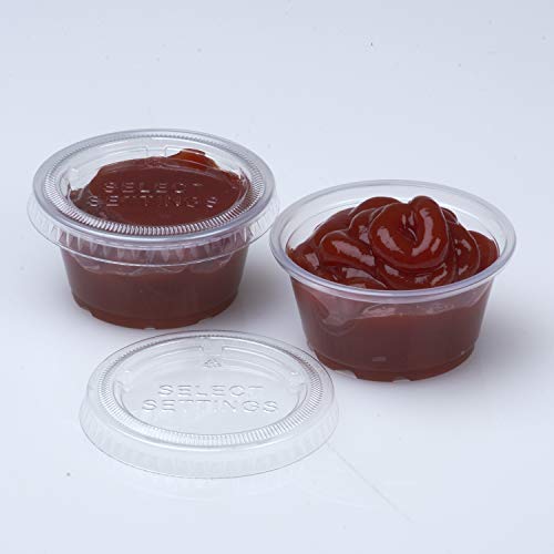 Jello Shots/Portion Cups 200 Cups + 200 Lids Pricepulse