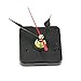 OHTOP Quartz Wall Clock Movement Mechanism Repair Tool Kit with Black & Red Hands